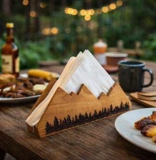 Cedar Mountain Napkin Holder