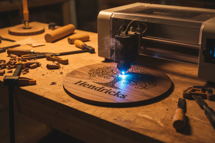 Hendricks Laser Engraving Tight