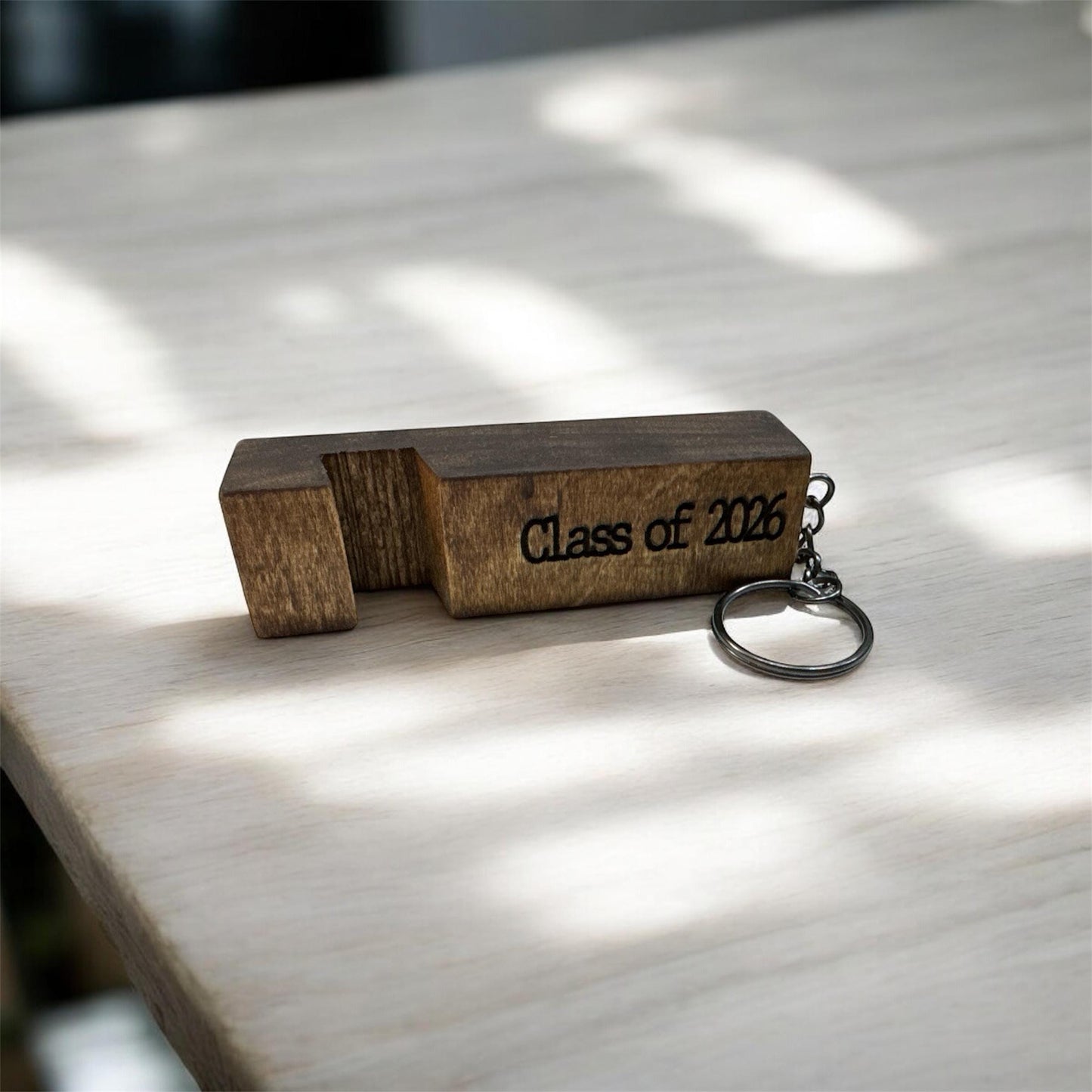 Maple Keychain Phone Stand