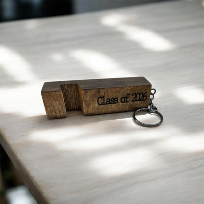 Maple Keychain Phone Stand
