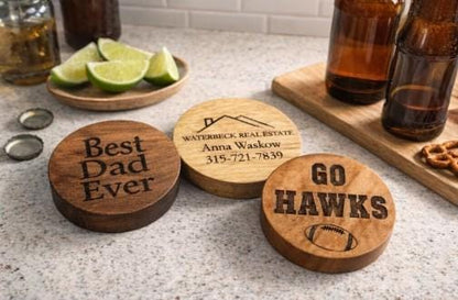 Magnetic Wooden Bottle Opener