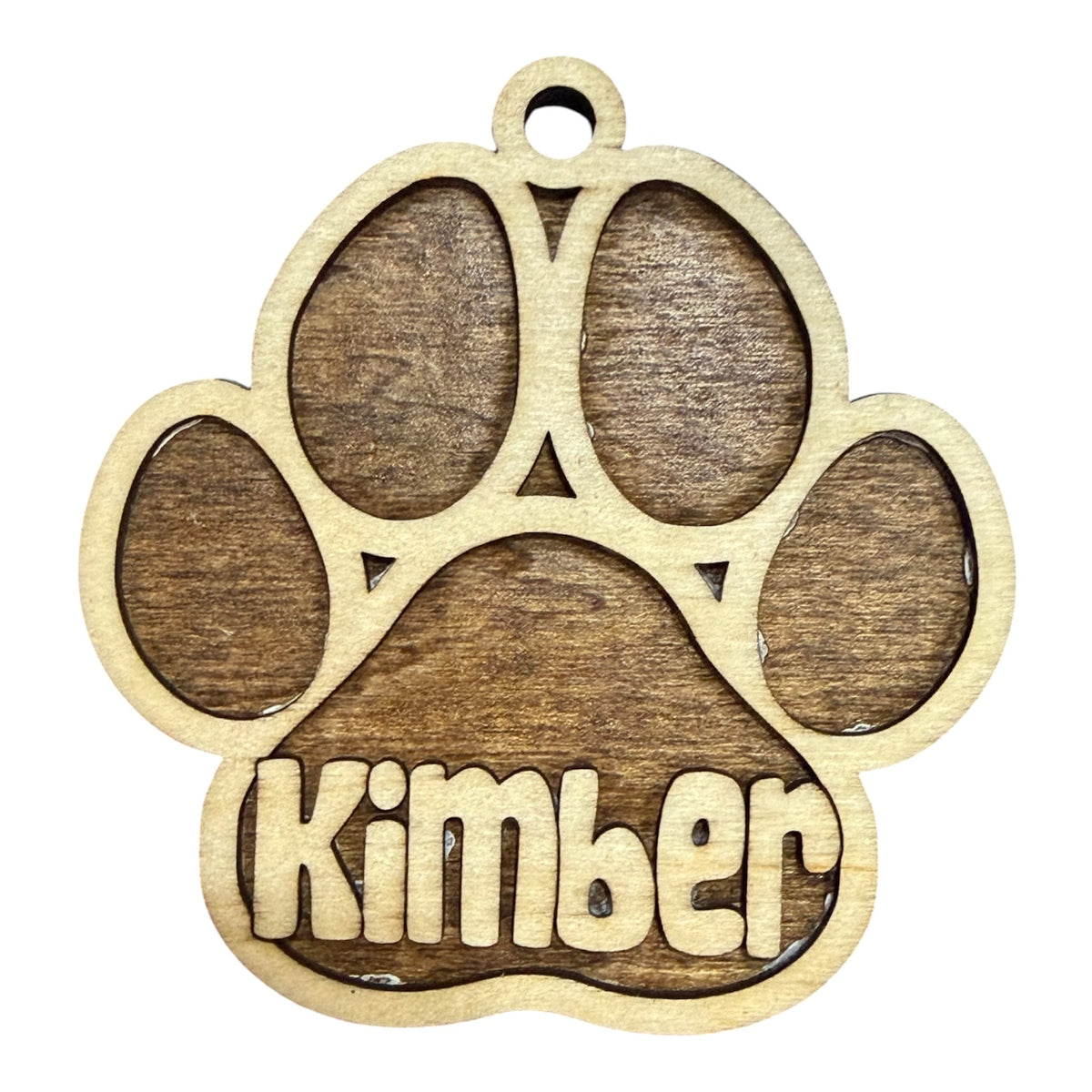 Personalized Wood Pet Ornaments