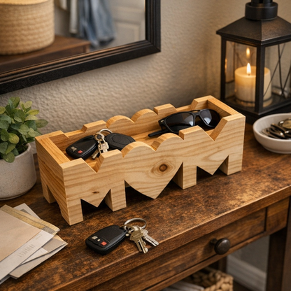 MOM Cedar Décor Box