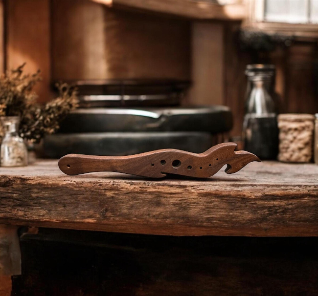 3‑in‑1 Wooden Kitchen Tool