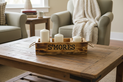 Candles coffee table