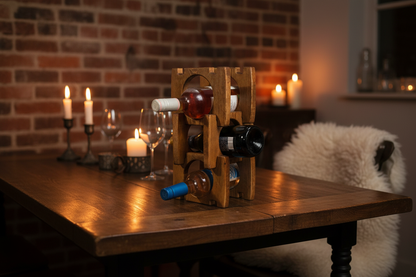 Modular Wine Display Rack — 2 Piece Add-On Set