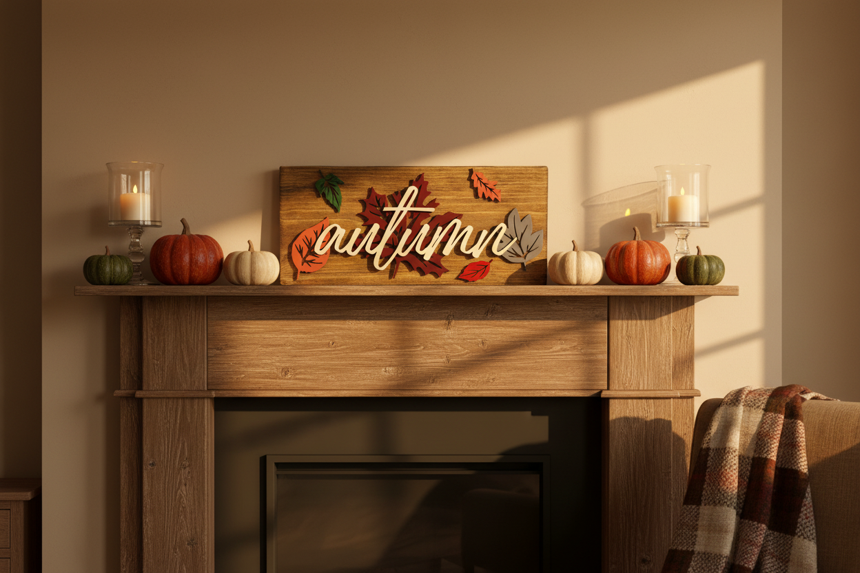 Mantel scene