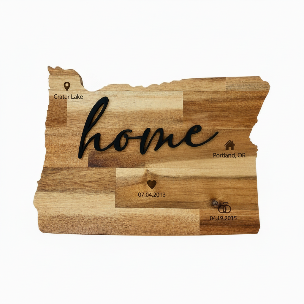 Oregon - Lower Left Cleared