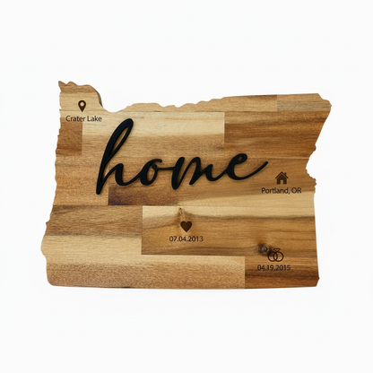 Oregon - Lower Left Cleared